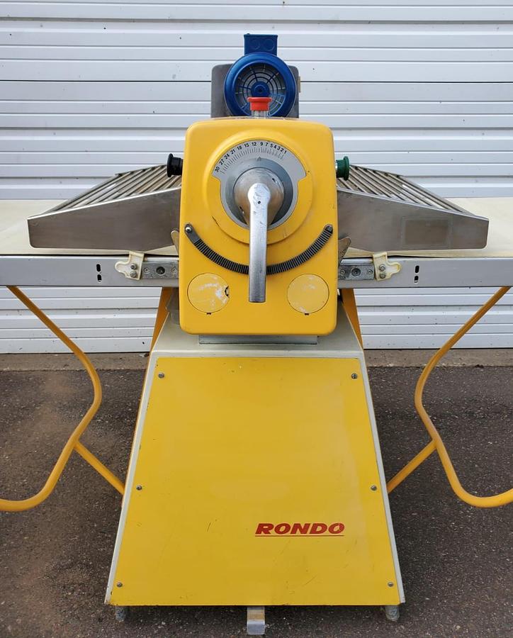 Used RONDO SSO615 Dough Roller Sheeter Floor Model SEEWER