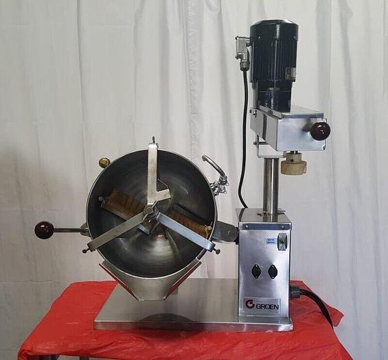 Used GROEN 20 QT Mixing Kettle FUDGE COOKER MIXER TDB/7-20