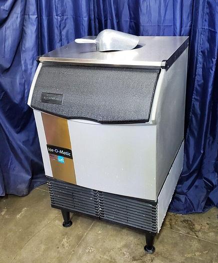 Used Ice-O-Matic ICEU220HA Half Cube Undercounter Ice Machine 238 LB