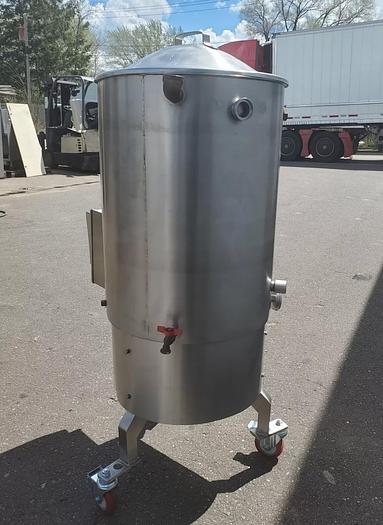 Used SAVAGE BROS 200 LB Chocolate Melter Conditioner Cosmetics Soap Making Kettle