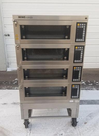 Used Very Nice MIWE CONDO 4 DECK BAKERY PIZZA BREAD OVEN CO 4.0608
