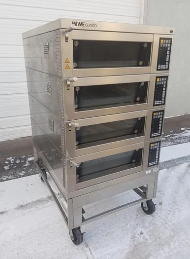 Used Very Nice MIWE CONDO 4 DECK BAKERY PIZZA BREAD OVEN CO 4.0608