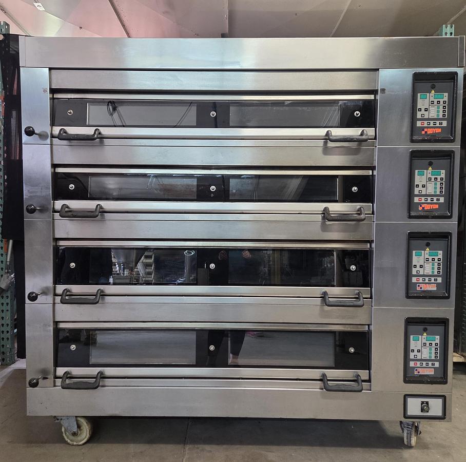 Used DOYON 3T4 Artisan Stone 4 Deck Electric Oven