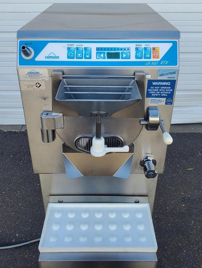 Used CARPIGIANI LB302 RTX-G Ice Cream Gelato BATCH FREEZER 15 Quarts VERY NICE UNIT