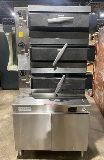 Used CLEVELAND PEM483 Electric PRESSURE STEAMER