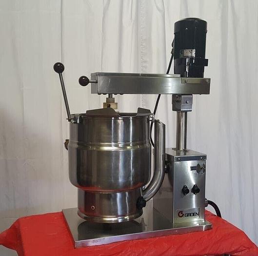 Used GROEN 20 QT Mixing Kettle FUDGE COOKER MIXER TDB/7-20