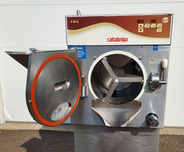 Used CATTABRIGA F45G Gelato Batch Freezer 15 Quarts Ice Cream Machine Carpigiani
