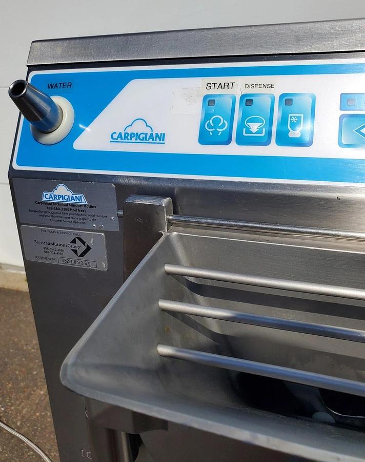 Used CARPIGIANI LB302 RTX-G Ice Cream Gelato BATCH FREEZER 15 Quarts VERY NICE UNIT