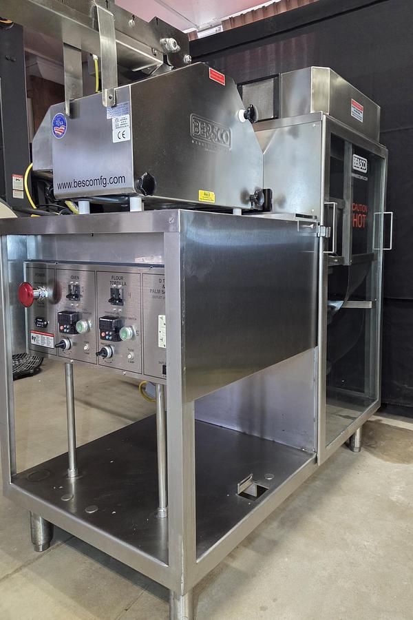 Used BE&SCO BETA 900 E Electric Tortilla Press and Oven Combo
