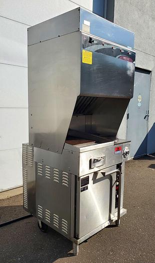 Used WELLS WVOC-2HFG Ventless Exhaust Range w/ Oven, Griddle & Hot Plates