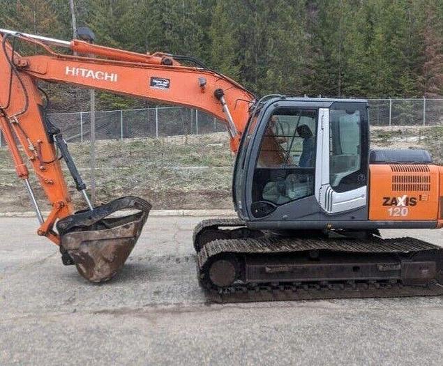 Used HITACHI ZX120 Excavator
