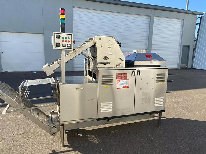 Used SUPERIOR FLOUR TORTILLA MACHINE PRESS and OVEN COMBO w BUILT-IN Conveyor besco