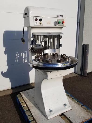 Used JOHN HUNT BOLTON 8 Station AUTO PIE Machine Crust Press