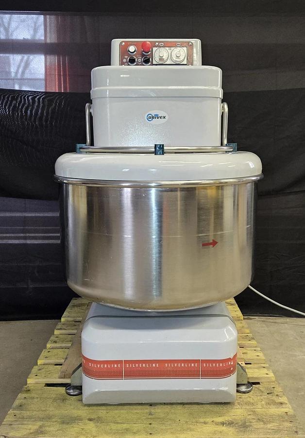Used UNIVEX SL120 180 qt Spiral Dough Mixer 