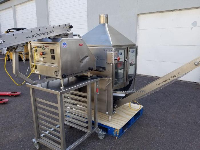 Used BE&SCO GRANDEMAX Tortilla Flat Bread Pita Machine Press Oven COMBO BESCO BetaMax