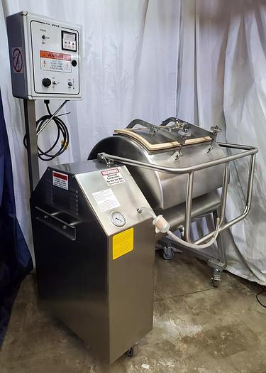 Used DANIELS DVTS-200 Meat Vacuum Tumbler Marinator 200 LB
