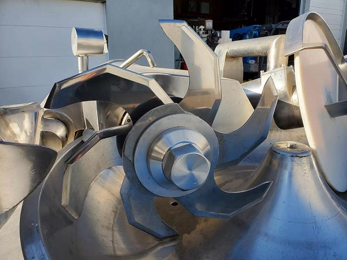 Used SEYDELMANN K326 Automatic 60” Bowl Meat Chopper Cutter + Scrapper Control Panel