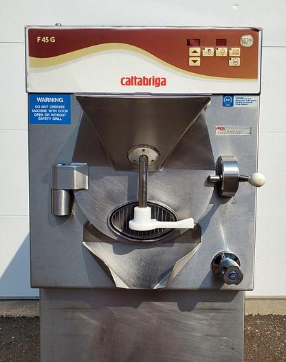 Used CATTABRIGA F45G Gelato Batch Freezer 15 Quarts Ice Cream Machine Carpigiani