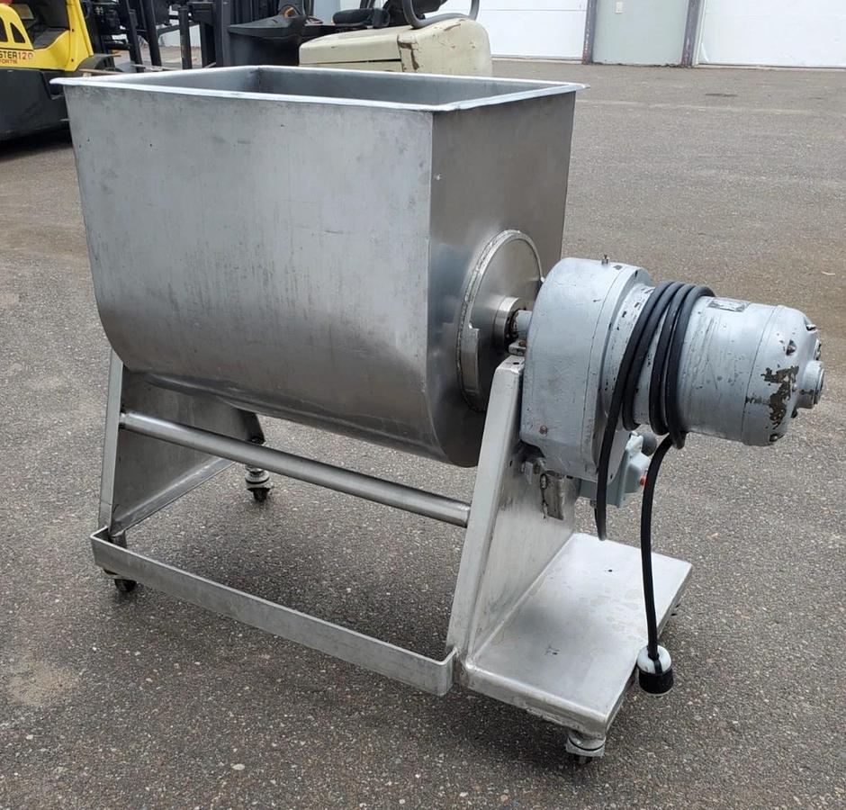 Used LELAND 200DA Food and Meat Commercial MIXER 200 LB Double Action