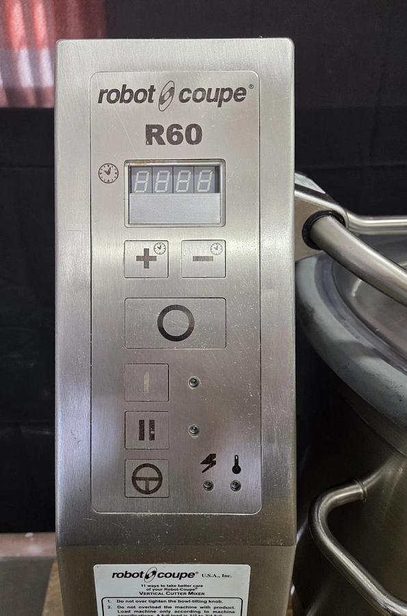 Used ROBOT COUPE R60 Cutter Mixer 63 Quarts Food Processor