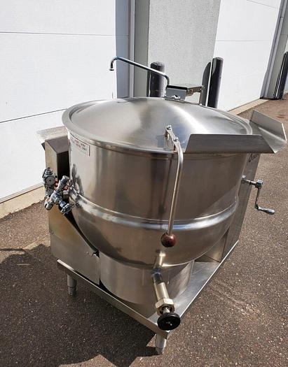 Used GROEN DH-40 Natural Gas Jacketed Steam Kettle