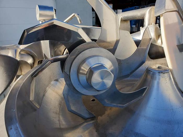 Used SEYDELMANN K326 Automatic 60” Bowl Meat Chopper Cutter + Scrapper Control Panel