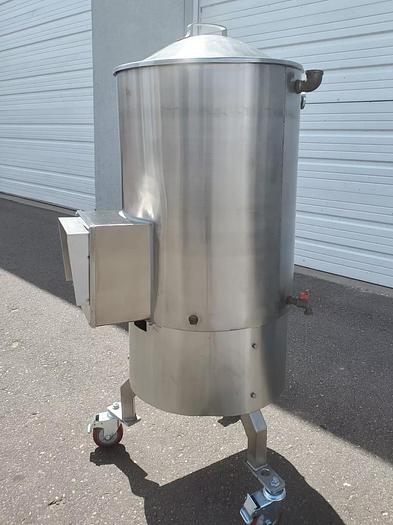 Used SAVAGE BROS 200 LB Chocolate Melter Conditioner Cosmetics Soap Making Kettle