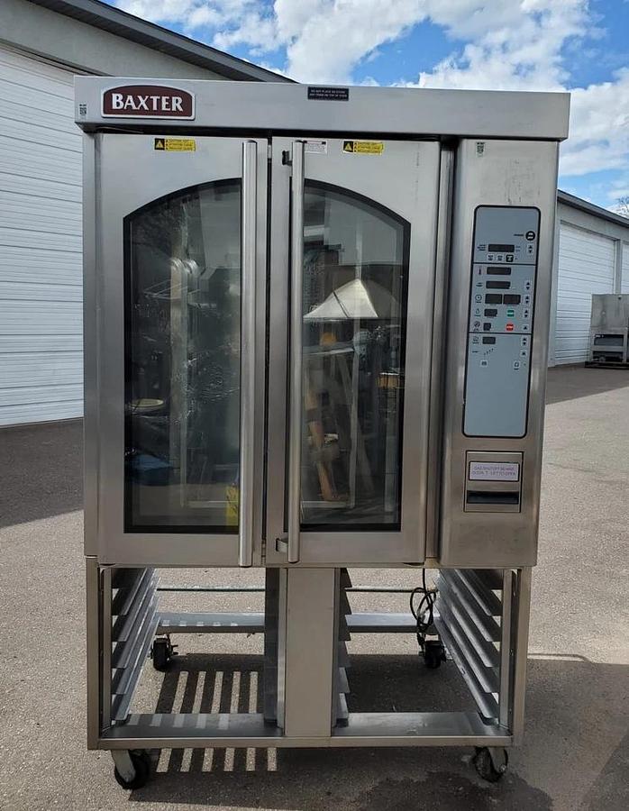 Used BAXTER OV310G Rotating Mini Rack Oven