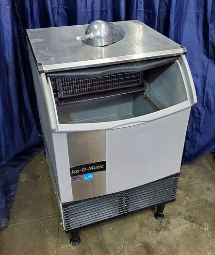Used Ice-O-Matic ICEU220HA Half Cube Undercounter Ice Machine 238 LB
