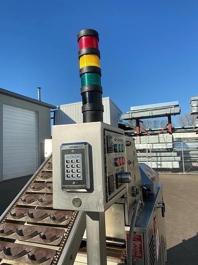 Used SUPERIOR FLOUR TORTILLA MACHINE PRESS and OVEN COMBO w BUILT-IN Conveyor