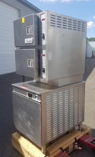 Used CLEVELAND 24CEM48 Convection STEAMER with BOILER BASE