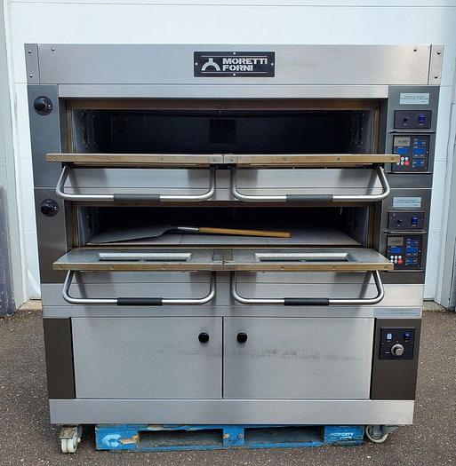 Used MORETTI FORNI Stone Hearth Double Pizza and Bakery Oven with PROOFER