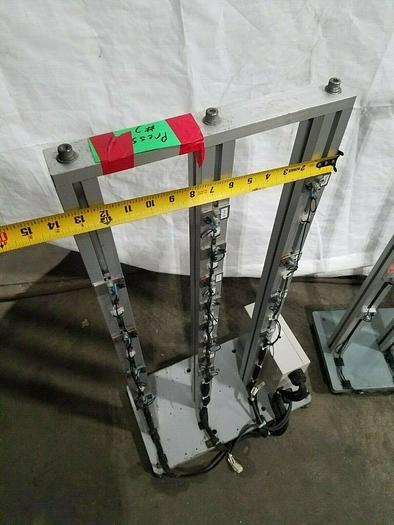 Used Keyence Amplifier Photoelectric Sensor Rack Pass Through Feed Control