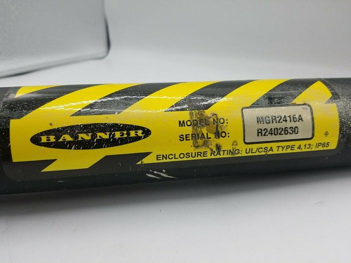 Used BANNER MGR2416A LIGHT CURTAIN