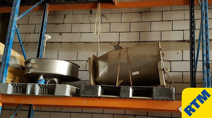 Used Flour Storage and Handling System