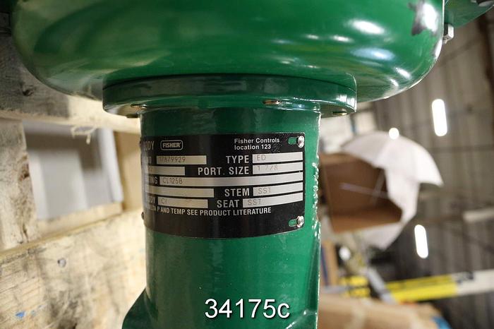 Refurbished Fisher ED 1.5" Steam Valve #34175