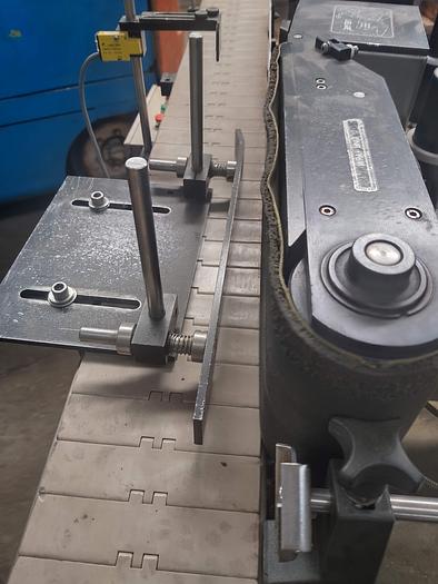 Used Labelaire pressure sensitive wrap labeler