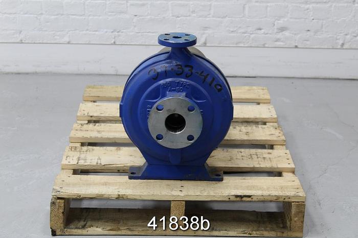 Used Worthing D1011 2x1x10 Pump, Stainless Steel Casing #41838