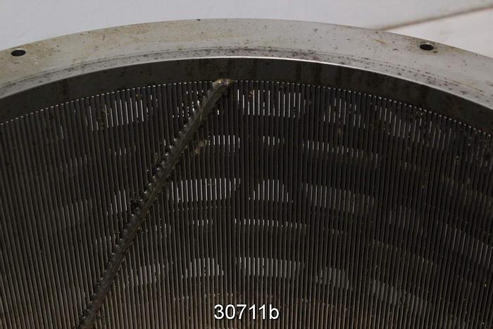 Used Black Clawson UV 300 Slotted Basket #30711