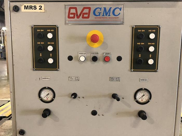 Used 63" (1.60M) GOODSTRONG MDL. GMC TC 11 DUAL ROTARY KNIFE SHEETER  2006