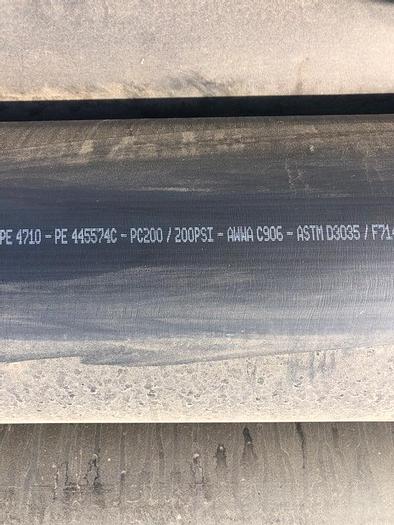 HDPE 8" DR11/ HIGH DENSITY POLYETHYLENE PIPE 200psi