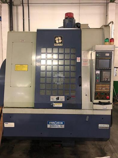 Usato CENTRO DI LAVORO VERTICALE A PORTALE HWACHEON SIRIUS-U