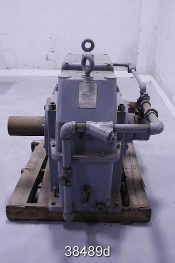 Used Lufkin S1810CH Gear Box with ITT Standard Shell and Tube Heat Exchanger, 4.844/1 Ratio #38489