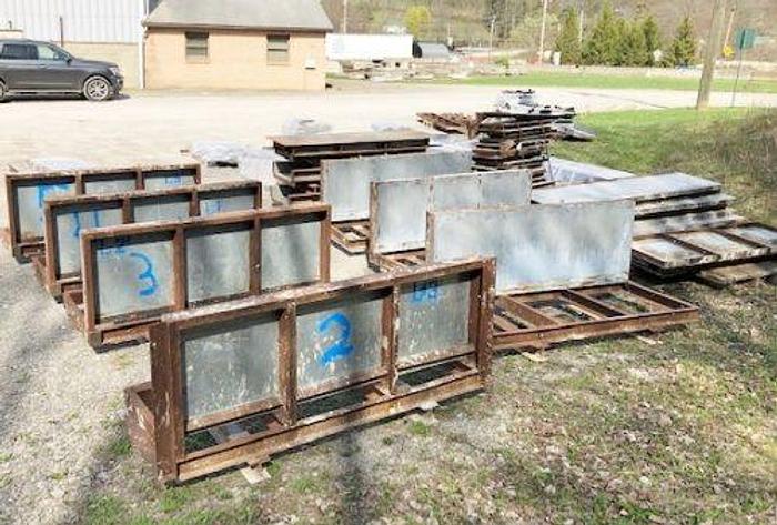 Used Modular Retaining Block Wall Form System