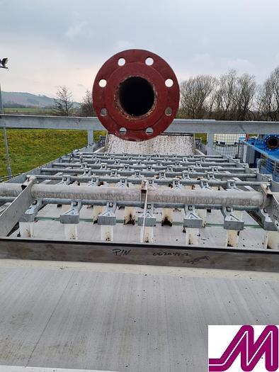 Used Simon Hartley 8 Roller Sludge Thickening & Dewatering Belt Press AS-H