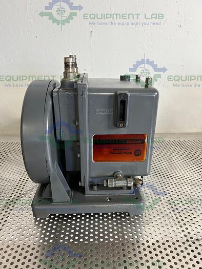 Used Welch  1402N Chemstar Corrosive Gas Vacuum Pump w/ Motor Division C63CXGZP Motor