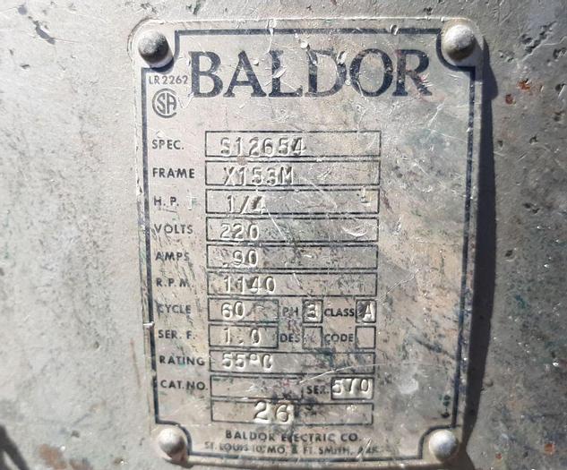 Used Screen, Sweco, 18", C/st, Double Deck, 1/4 HP #S744499