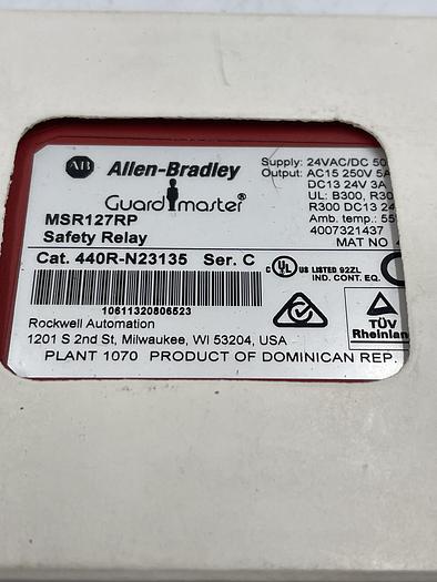 Allen-Bradley 440R-N23135 Ser C