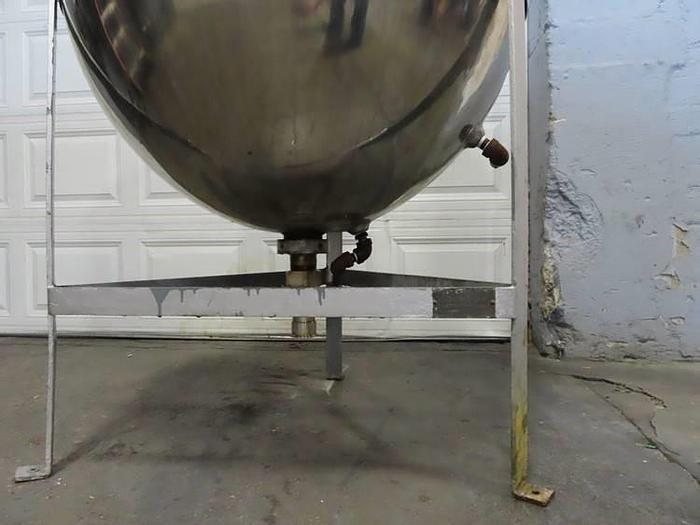Used 125 GALLON LEE KETTLE - S/S - 90 PSI