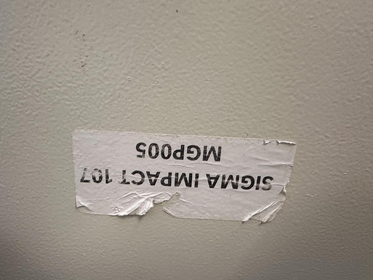 Used 2011 Scm Sigma Impact 107